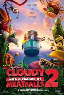 انیمیشن Cloudy with a Chance of Meatballs 2 2013